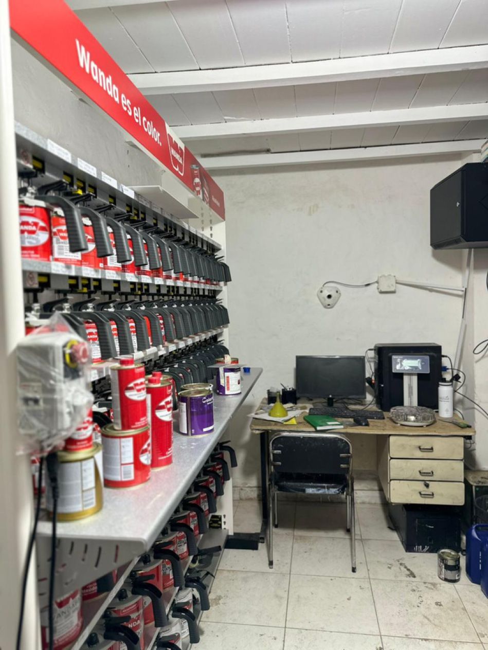 Laboratorio de pintura de Colochap